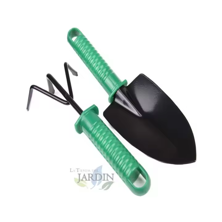Suinga Pack Completo Herramientas de Jardín para Mantenimiento de Jardín con Pala y Rastrillo de Alta Calidad - 1