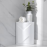 Estantería giratoria de 360 grados para baño, estante de esquina para inodoro y cocina, armario de almacenamiento multicapa - details 7
