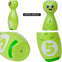 Juego De Bowling Para Bebés Juguetes Educativos Para Niños Y Niñas Juego De Aprendizaje De Números Deportes Al Aire Libre Interacciones Para Niños Regalo - details 5