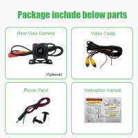 Cámara De Visión Trasera Para Coche 1080P AHD 170° Lente Esférica Negra Visión Nocturna Impermeable Universal Para Parkings De Automóviles - details 4