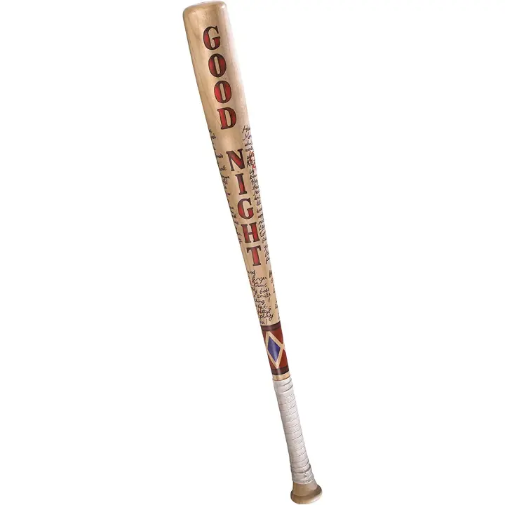 Réplica tamaño real DC Escuadrón Suicida Bate Béisbol Harley Quinn, Multicolor, 80 cm - The Noble Collection - 1