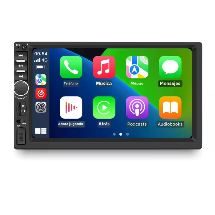Navifly Jugador Multimedia Para Coche De 7 Pulgadas HD Táctil Universal 2 DIN Carplay FM BT Soporte Para Toyota Honda VW Corolla Camry Rav4 - 1