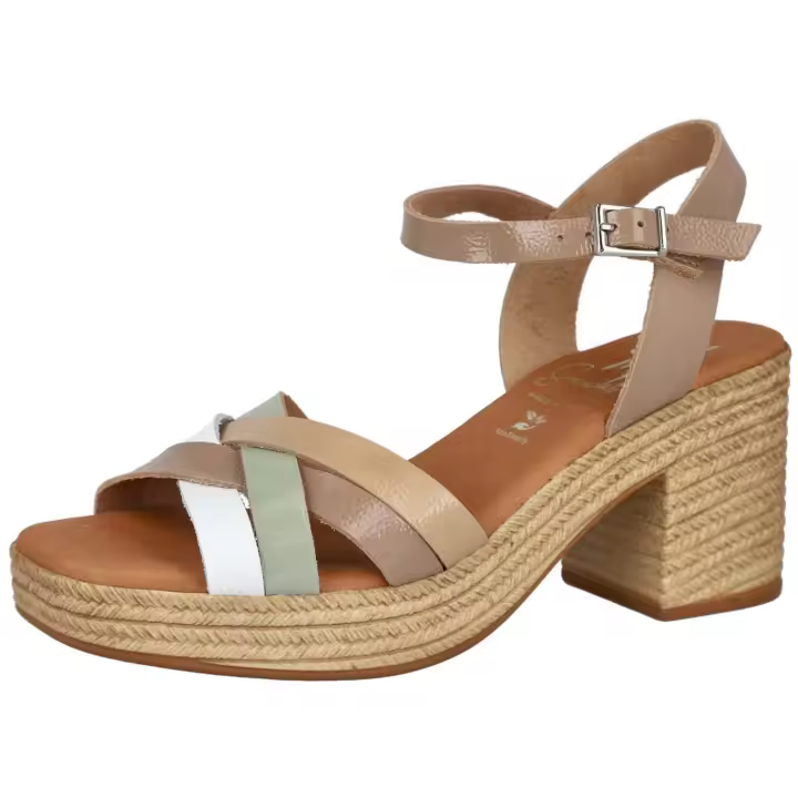 Zapatos de Tacon Oh! My Sandals Al5469 para mujer en color beige - 1