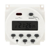 Interruptor De Control De Tiempo DIYWORK Programable Semanal Y Diario Con Pantalla LCD Relé Automático Encendido Y Apagado AC 220-250V - details 5