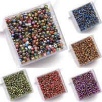Super Calidad Superior De Vidrio Para Manualidades 4mm Alrededor De 170 Piezas Contadores Para DIY Hecho a Mano Pulseras Collares Pendientes - details 6