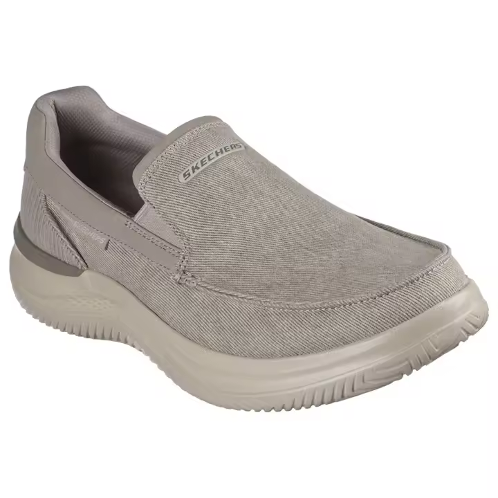 Skechers Zapatillas Sin Cordones Hasting Gris - 1