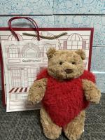 Muñeco De Peluche JellyCat Barcelona Amor Oso Teddy Regalo Para Novia Día De San Valentín Decoración Para El Hogar Y Coche 26cm Unisex - details 13