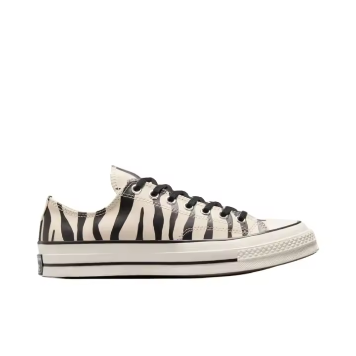 Zapatillas Blanca/Negra Converse Chuck 70 Glow-In-The-Dark Zebra Print - 1