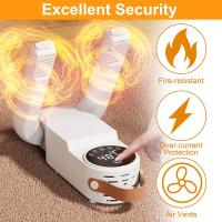 Secador con temporizador y función antibacteriana Calcetines Secador de guantes Productos DE CUIDADO DE ZAPATOS Secador de botas de fútbol Secador de zapatos UK Calentadores de botas - details 0