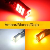 2pcs Luz De Freno Retroiluminada LED T15 921 912 W16W T16 Canbus 45SMD Luz De Señal De Volante Luz De Apoyo Blanco Amarillo 12V 24V Universal - details 4