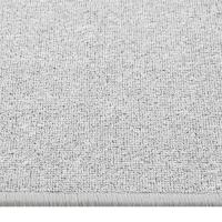 vidaXL Alfombra de Pasillo Gris Claro 50x200 cm Entrada Vestíbulo Galería - details 3