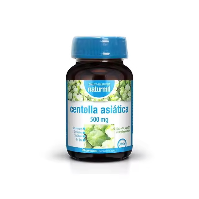 CENTELLA ASIÁTICA 500mg  90 comprimidos Dietmed - 1