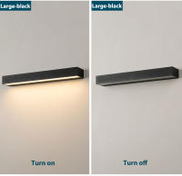 Lámpara De Pared Exterior LED IP65 Impermeable En Aluminio Para Decoración De Patio Puerta Garage Iluminación Moderna Para Casa - details 10
