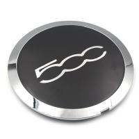 Tapa Central De Eje Silvery Para Ruedas De Fiat 500 Conjunto De 6 Tapas De Polvo 133mm Reemplazo Para 68078419AC 68078421AC - details 4
