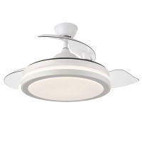 FABRILAMP Ventilador de Techo Esparta Blanco con Aspas Desplegables y Control Remoto - details 3