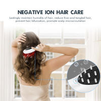 Peine de masaje eléctrico con luz roja y azul para masaje del cuero cabelludo, peine medicinal para el cuidado del cabello. - details 4