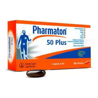 Pharmaton 50 Plus, 30 Cápsulas - 1