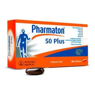 Pharmaton 50 Plus, 30 Cápsulas - 1