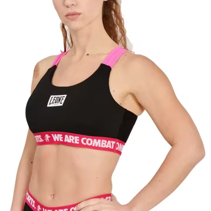 Leone1947 Top Deportivo Logo Wacs Negro - 1