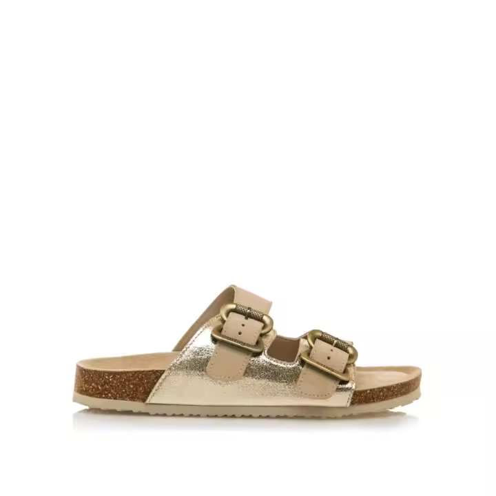 Calzado Sandalias marca Mustang modelo 59960-C57762 para mujer en color beig - 1