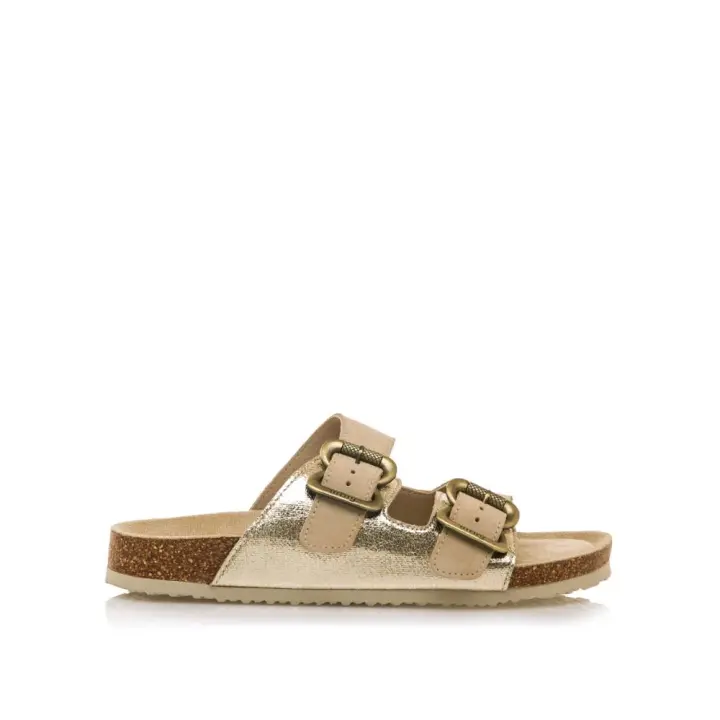 Calzado Sandalias marca Mustang modelo 59960-C57762 para mujer en color beig - 1