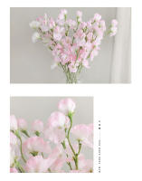 Bouquet De Flores Artificiales De Pea Japonesa 62CM Colores Ligero Morado Rosa Rojo Blanco Adecuado Para Decoración De Hogar Bodas Fotografía Propiedades - details 10