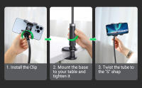 Soporte Ajustable Para Móvil Universal Soporte Cola De Caballo Rotativo Para Dormitorio Accesorios Para Streaming En Vivo Y Autolesiones - details 8