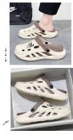 Clogs De Verano Para Hombres Zapatillas De Playa Moda Con Agujeros Sandalias De Exterior Zapatos Planos Suaves Y Ligeros Para El Hogar - details 10