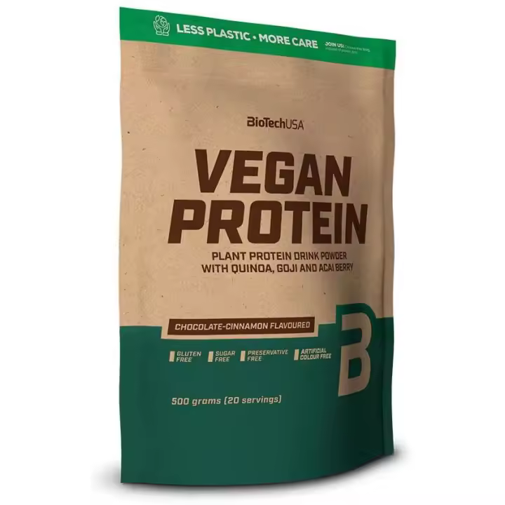 Canela De Chocolate Biotech Vegan Protein 500G - 1