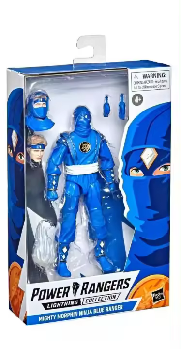 POWER RANGERS LIGHTNING COLLECTION MIGHTY MORPHIN NINJA BLUE RANGER - 1