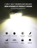 Linterna Frontal LED Potente Recargable USB Impermeable Para Camping Pesca Mineria Lámpara De Corbata Luz Túnel De Viaje - details 3