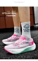 Zapatillas De Correr Para Hombre Ultraligero Con Placa De Carbono Zapatillas Deportivas De Gym Para Maratón Zapatillas Deportivas Unisex De Microfibra Y Cuero TPU Suela De Goma Adecuadas Para Salir Al Jardín - details 16