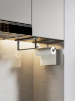Soporte De Papel De Cocina Y Baño En Acero Inoxidable Autoadhesivo Accesorio De Cocina Y Baño Estilo Fashion Tamaño Compacto - details 5
