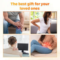 Cinturón de terapia de luz roja LED, multifuncional, con compresas calientes infrarrojas lejanas y almohadillas de masaje para hombros y rodillas. - details 13