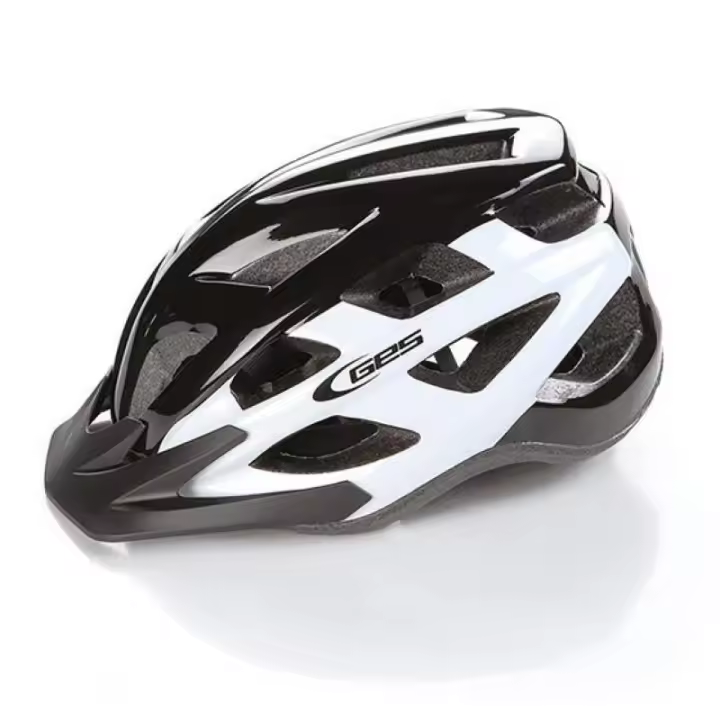 GES | Casco De Ciclismo Varik  Negro-Blanco  - Casco encolado con tecnología TL-3 Fit System.


Talla:

L (58-61cm)
M (54-58cm)


21 orificios de ventilación.
Peso según fabricante: 270 g / 295 g - 1
