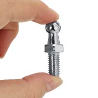 Juego De 2 Piezas De Universal Plata Para Resorte De Gas De Maletero Y Parachoques Con Conector De Bola M8 Soporte De Resorte De 10mm - details 5