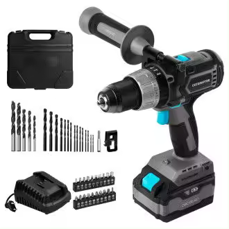 CECOTEC 70009 Taladro de batería con velocidad de 2000 rpm Perfect ImpactDrill 4020 Brushless Ultra CecoRaptor - 1