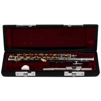 SLADE Piccolo C-tone En Tubo De Cobre Blanco Con Teclas De Plata Y Oro Set De Jugador Profesional De Flute Con Paño De Limpieza Caja De Cuero - details 2