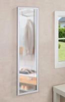 STARLEY - Espejo Blanco para Puerta 30 x 120 cm para Colgar Puerta Rectangular Baño Dormitorio - details 0