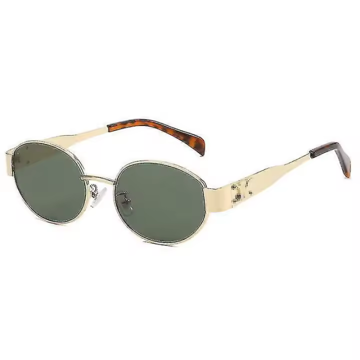 Moda Arco De Triunfo Retro Oval Marco Gafas De Sol - 1