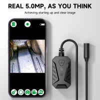 Cámara De Endoscopio WiFi Con Autoenfoque 5.0MP Para iPhone Y Android HD1944P Cámara De Inspección Industrial Impermeable Sin Cable - details 5