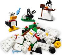 LEGO 11012 -  CLASSIC  LADRILLOS CREATIVOS  BLANCOS -  Set con Muñeco de Nieve y Oveja - Juguete de Construcción - Educativo para Niños  mayores de 4 Años - details 0