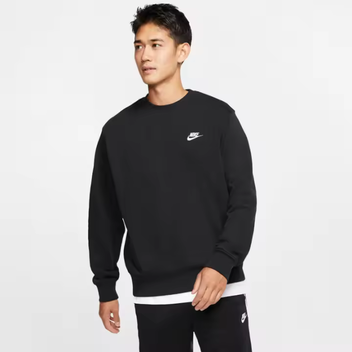 Sudadera Nike Hombre Lisa Fleece Cepillado Ajuste Seguro - 1