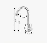 Grifo de Maple inoxidable solo Grifo de Agua fría baño Grifo vertical de Agua de Cocina - details 3