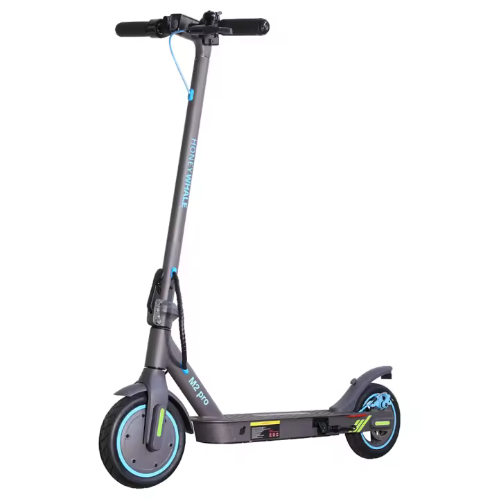 Patinete Eléctrico HONEYWHALE M2 Pro Adultos, 500W, 36V 10.4Ah Batería, Neumáticos de 8.5 pulgadas, Velocidad máxima 32 km/h, Autonomía 30 km, Freno E-ABS y de disco, Suspensión delantera y trasera - 1