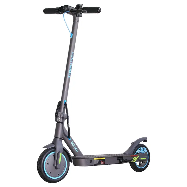 Patinete Eléctrico HONEYWHALE M2 Pro Adultos, 500W, 36V 10.4Ah Batería, Neumáticos de 8.5 pulgadas, Velocidad máxima 32 km/h, Autonomía 30 km, Freno E-ABS y de disco, Suspensión delantera y trasera - 1