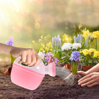 6 Pcs Jarrones De Riego Para Niños Juego De Ollas De Agua Para Jardinería Herramienta De Riego Lindas Ollas De Plástico - details 0