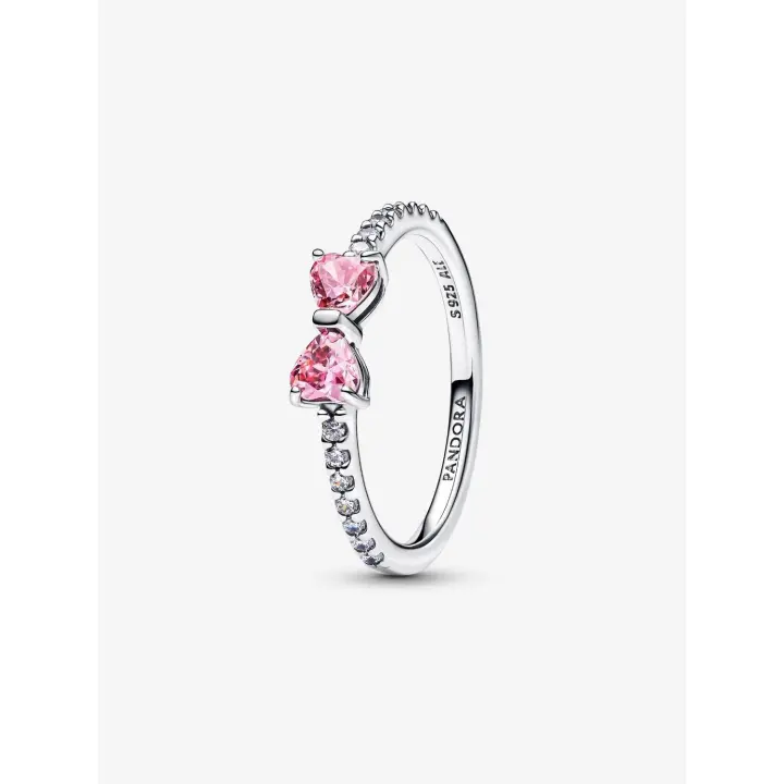 Pandora - Anillo de Lasso Bright Pink-Plata de Ley - 1