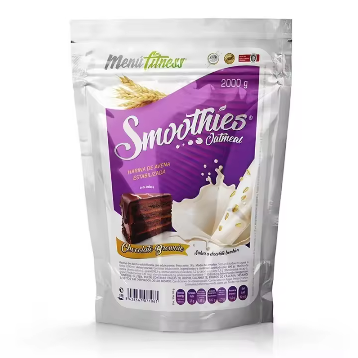 Smoothies Oatmeal 2kg | Harina de Avena con Sabor - 1