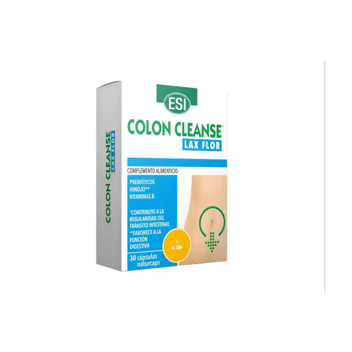 Colon Cleanse Lax Flor 30 tabletas ESI - Trepat Diet - 1